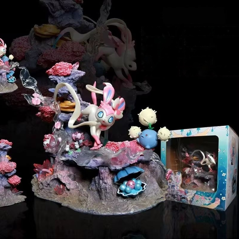 Home Decor Company - Gk Figure Sylveon Shroomish Clamperl Fairy