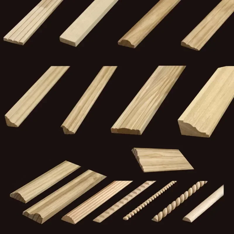 Home Decor Wall Molding - Decorative Wood Moldings Wooden Furniture Applications