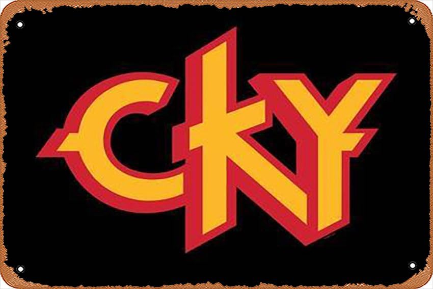 Home Decor Logo - Metal Tin Sign - CKY Logo