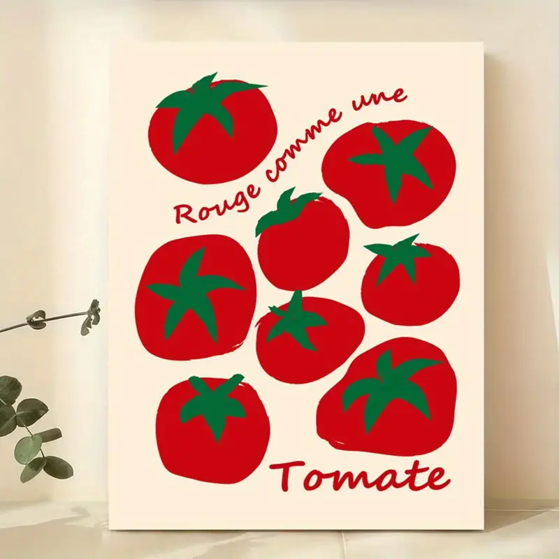 Modern Colorful Red Tomatoes W - Home Decor Nepal review and price