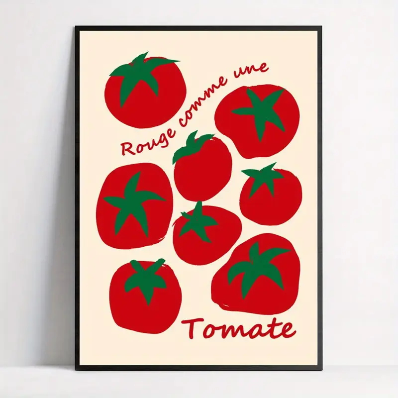 Modern Colorful Red Tomatoes W - Home Decor Nepal review and price