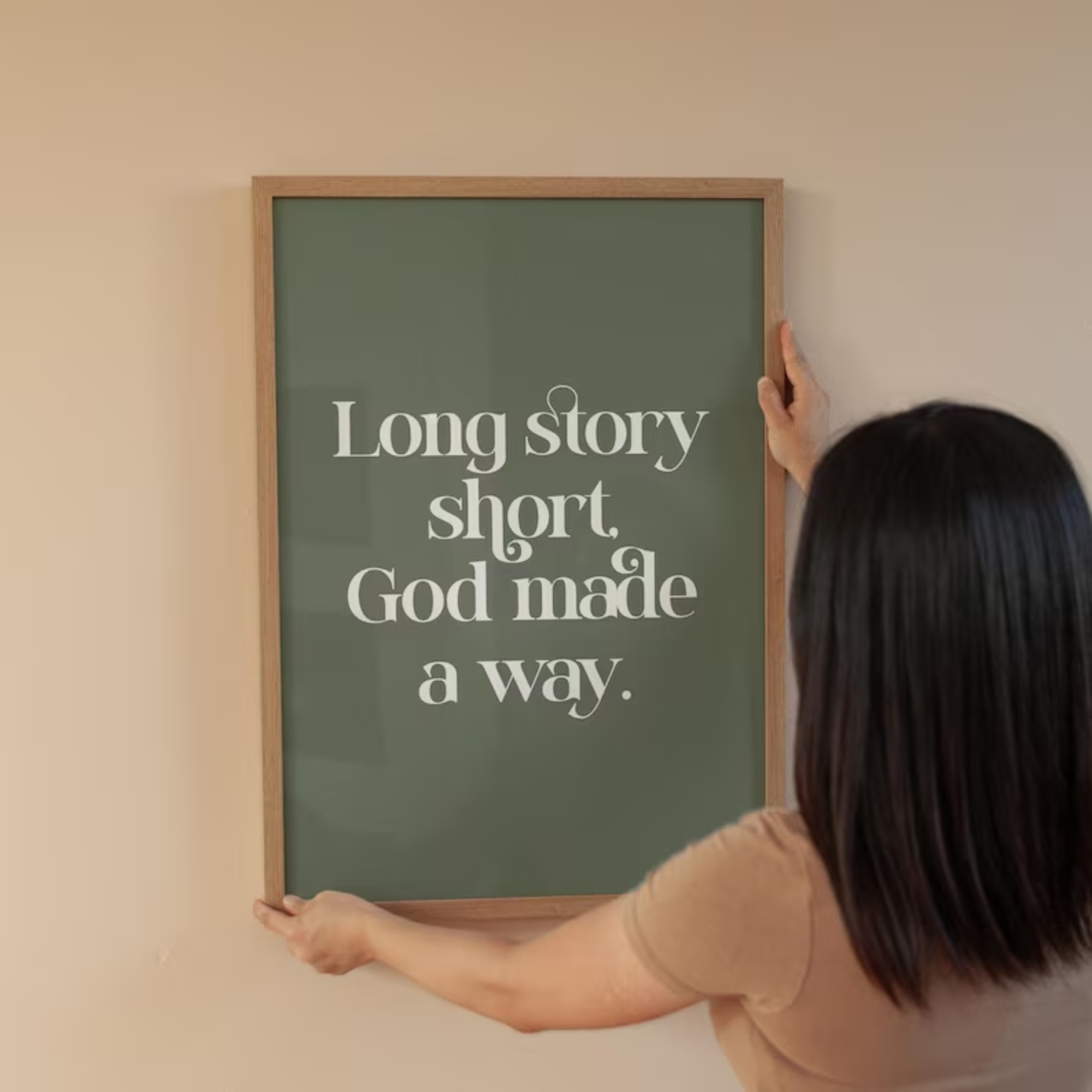 Long Story Short God Made A Wa - Home Decor Nepal review and price