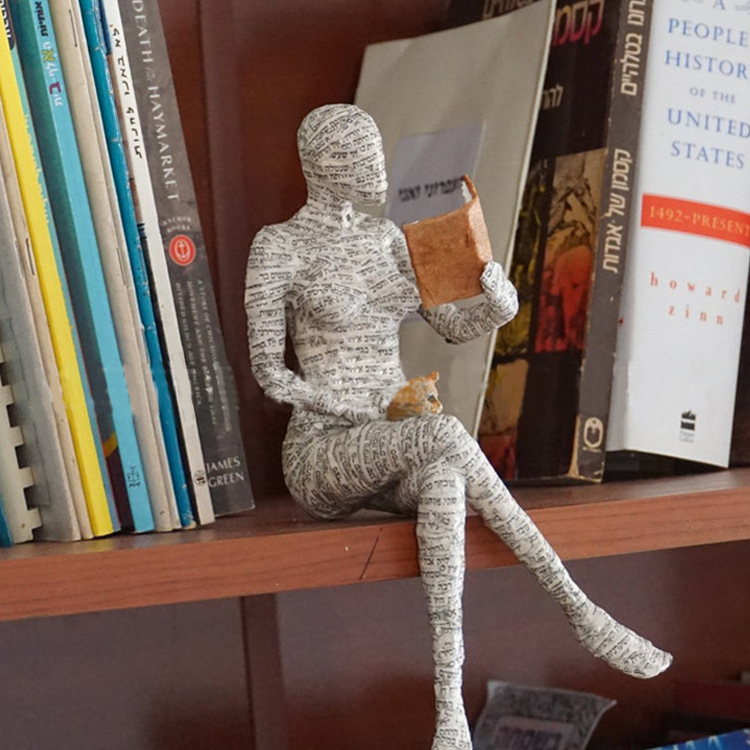 The Reading woman Abstract Sta - Abstract Sculpture Resin review and price