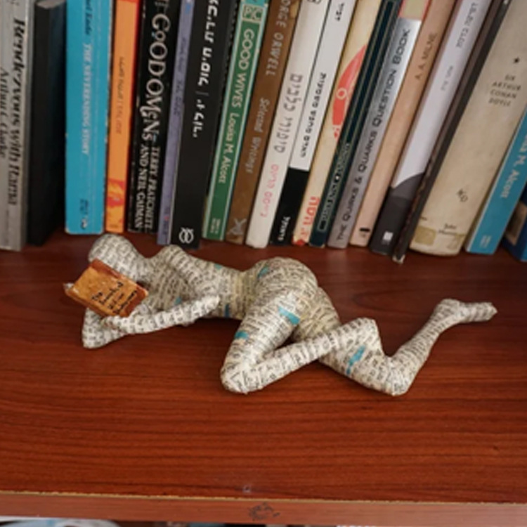 The Reading woman Abstract Sta - Abstract Sculpture Resin review and price
