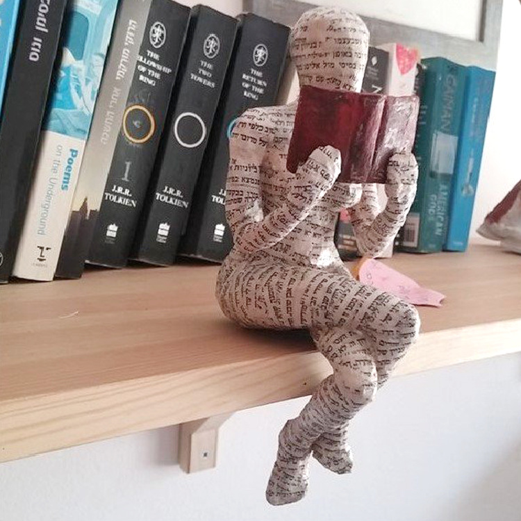 The Reading woman Abstract Sta - Abstract Sculpture Resin review and price