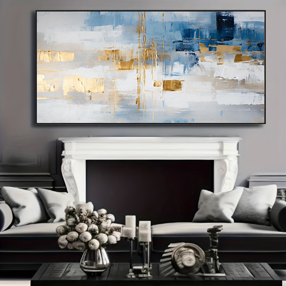 100% Handmade Abstract Oil Pai - Home Decor Free Images review and price