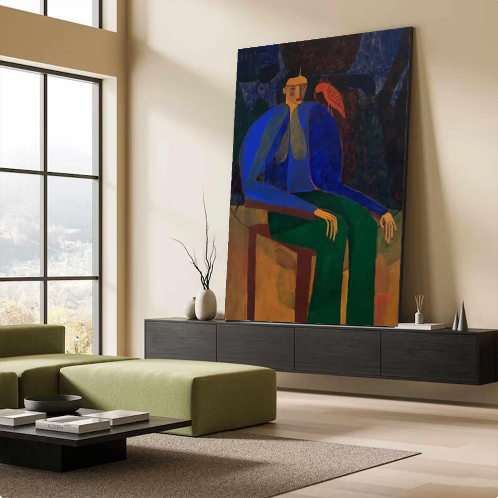 100% Handmade Abstract Oil Pai - Home Decor Free Images review and price