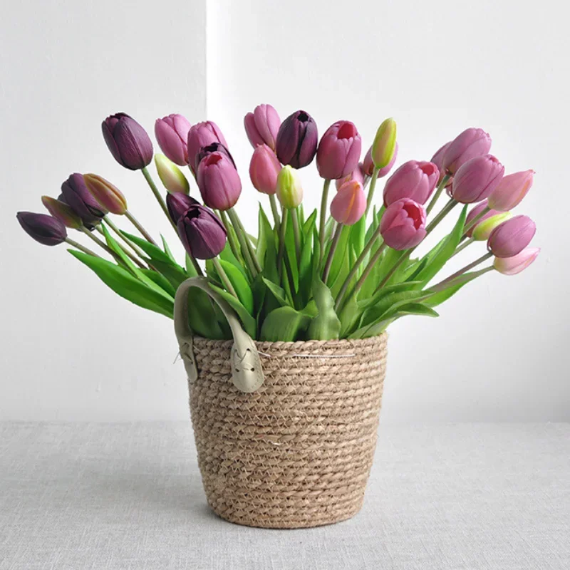 5 Heads Artificial Tulip Tacti - Home Decor Tulip review and price