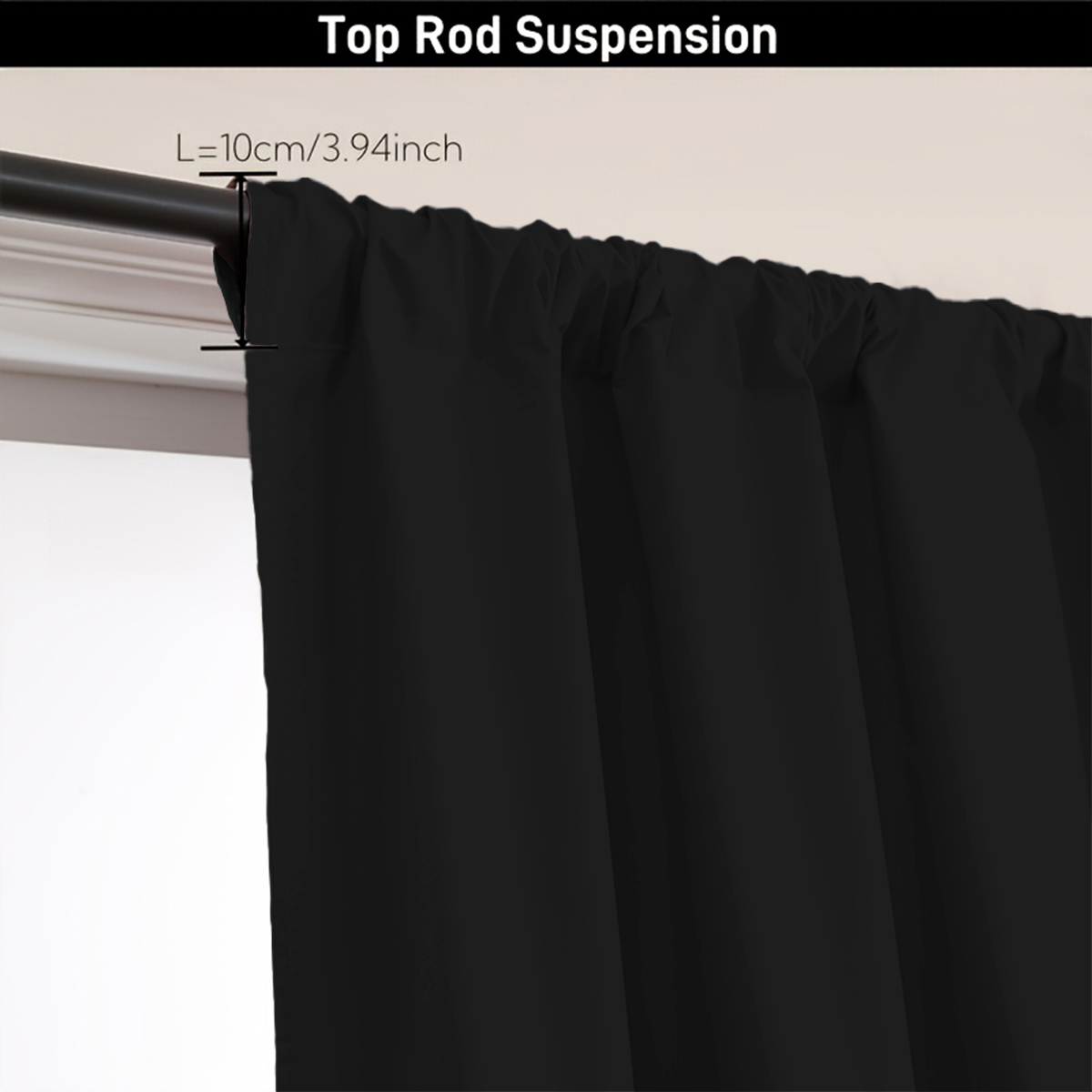 1 Piece of Simple Solid Color  - Blackout Curtains review and price