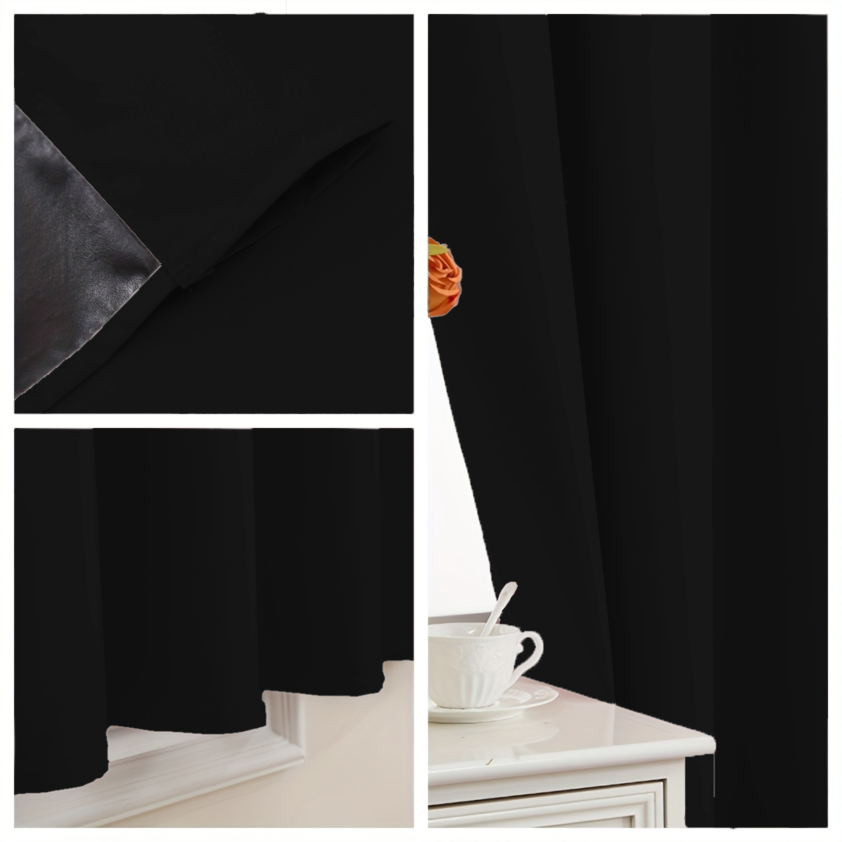 1 Piece of Simple Solid Color  - Blackout Curtains review and price