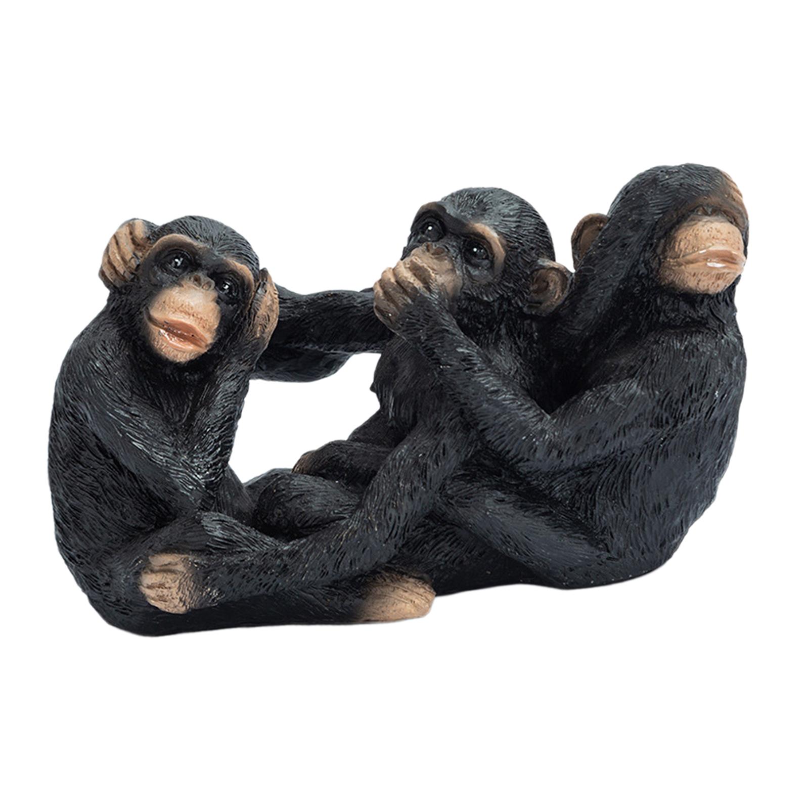 Monkey Statue Sculpture Resin  - Abstract Sculpture Resin review and price