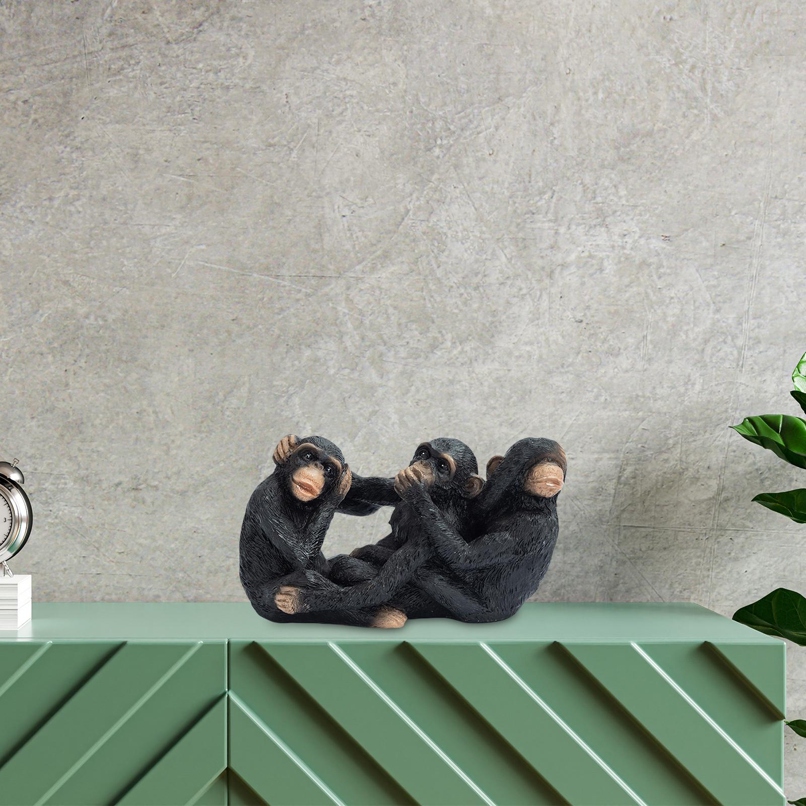 Monkey Statue Sculpture Resin  - Abstract Sculpture Resin review and price