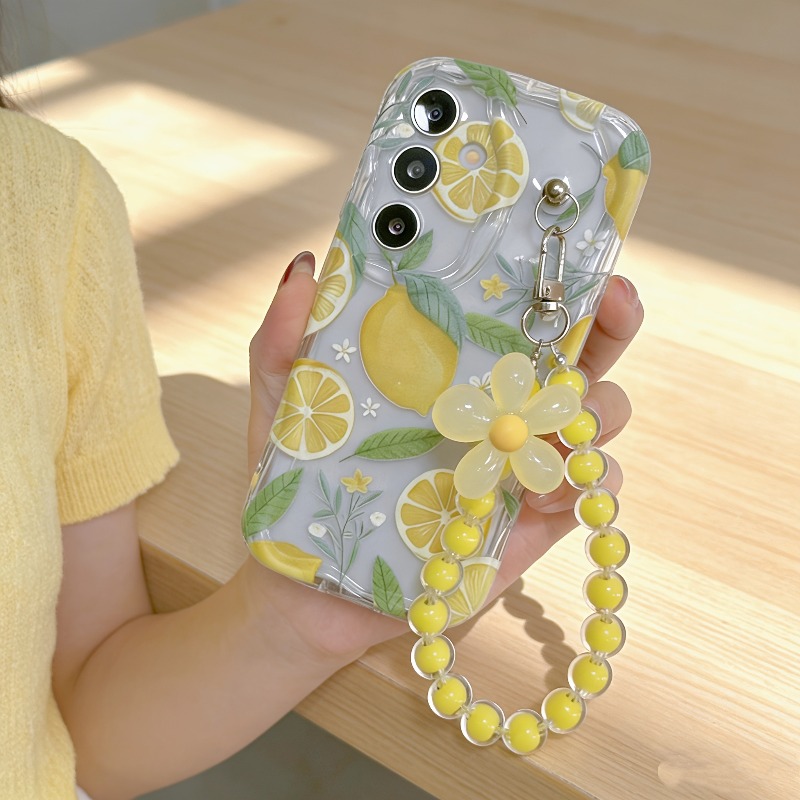 Yellow Lemon Flower Lanyard Ph - Home Decor Yellow review and price