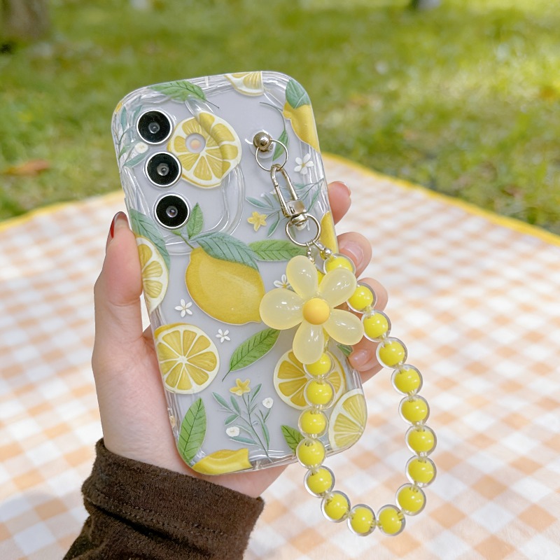 Yellow Lemon Flower Lanyard Ph - Home Decor Yellow review and price