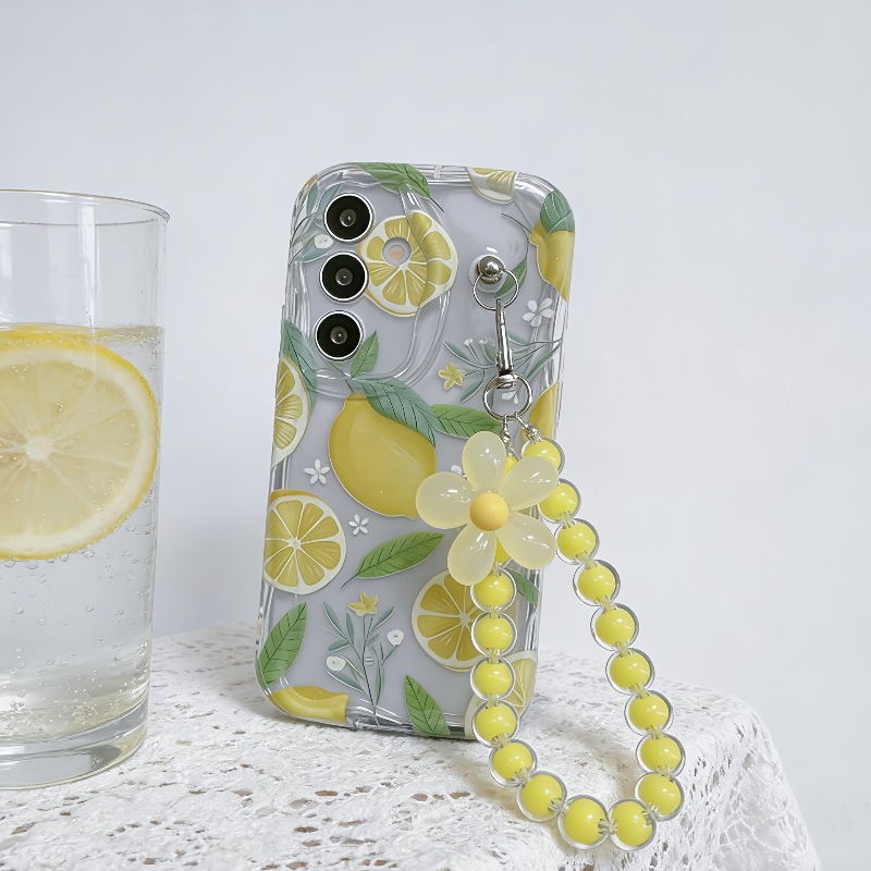 Yellow Lemon Flower Lanyard Ph - Home Decor Yellow review and price