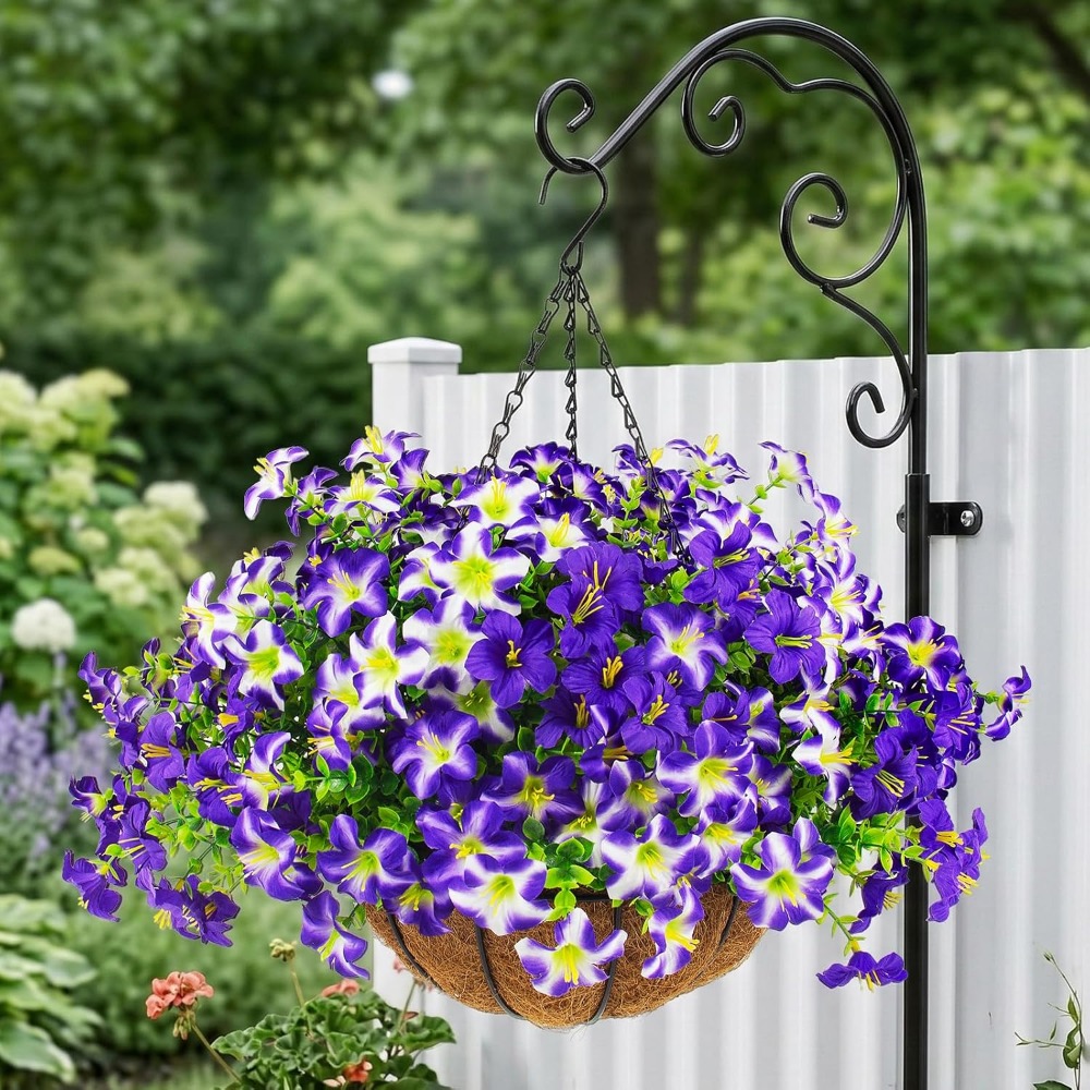 Silky Purple Petunias with Han - Home Decor Tulip review and price