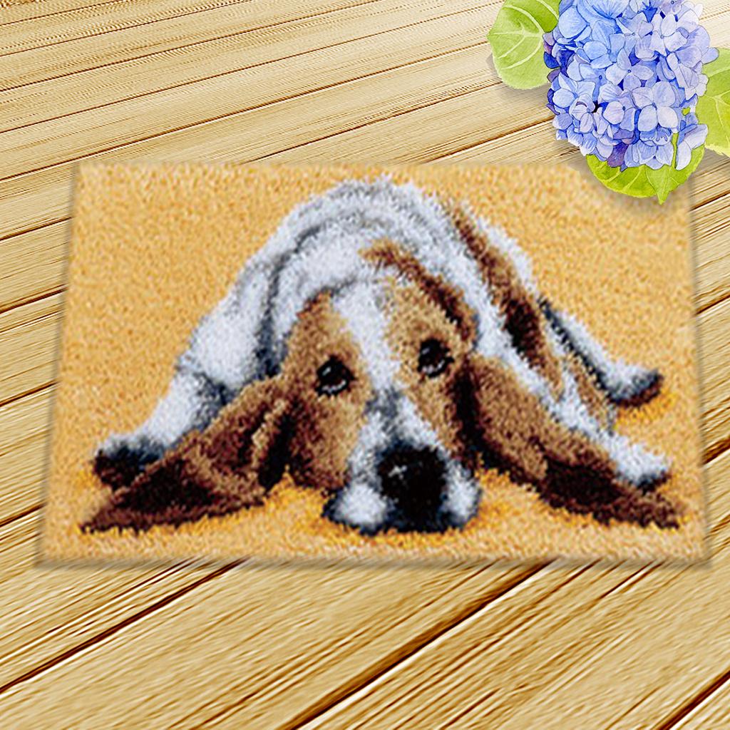 Handmade Latch Hook Rug Canvas - Yarn Home Decor review and price