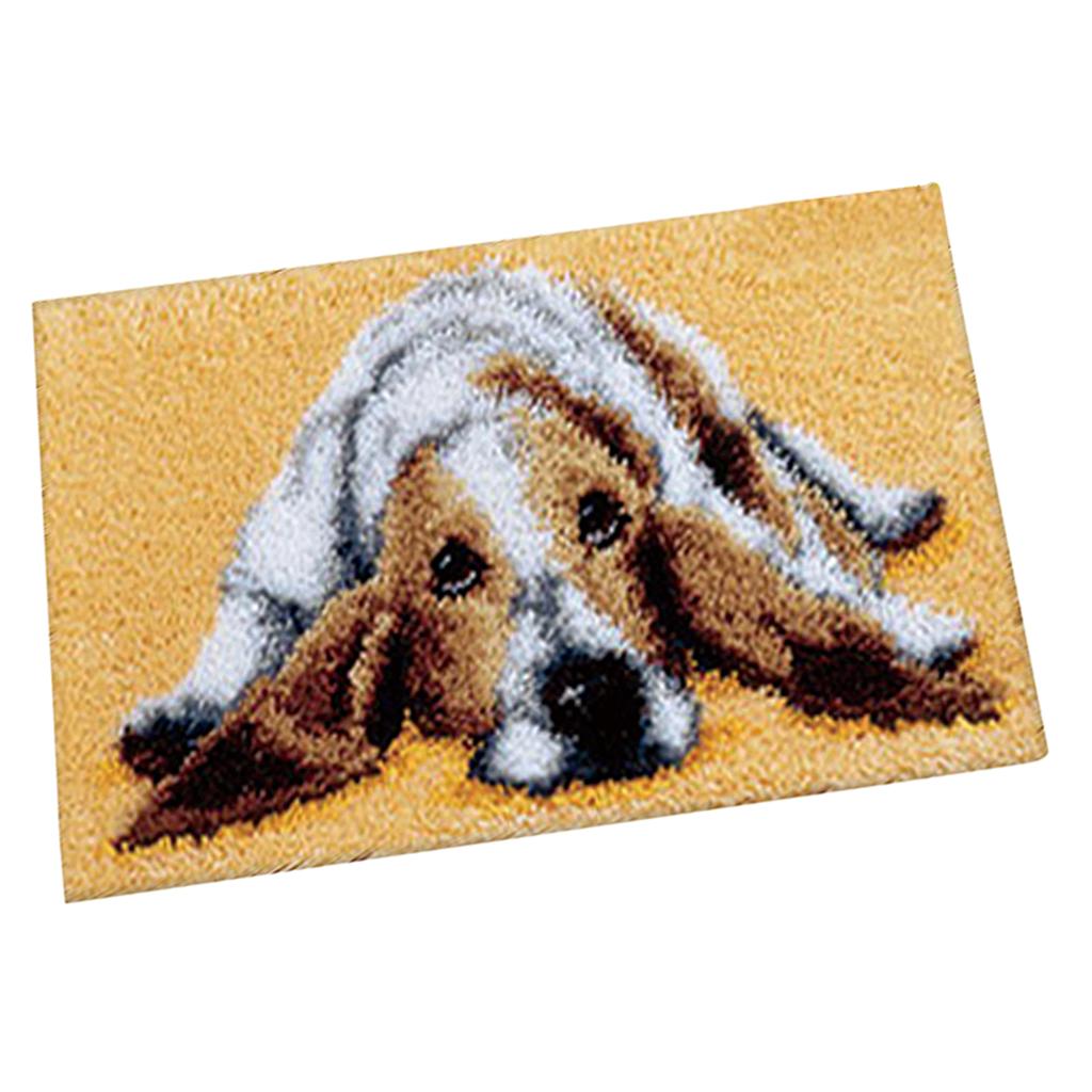 Handmade Latch Hook Rug Canvas - Yarn Home Decor review and price