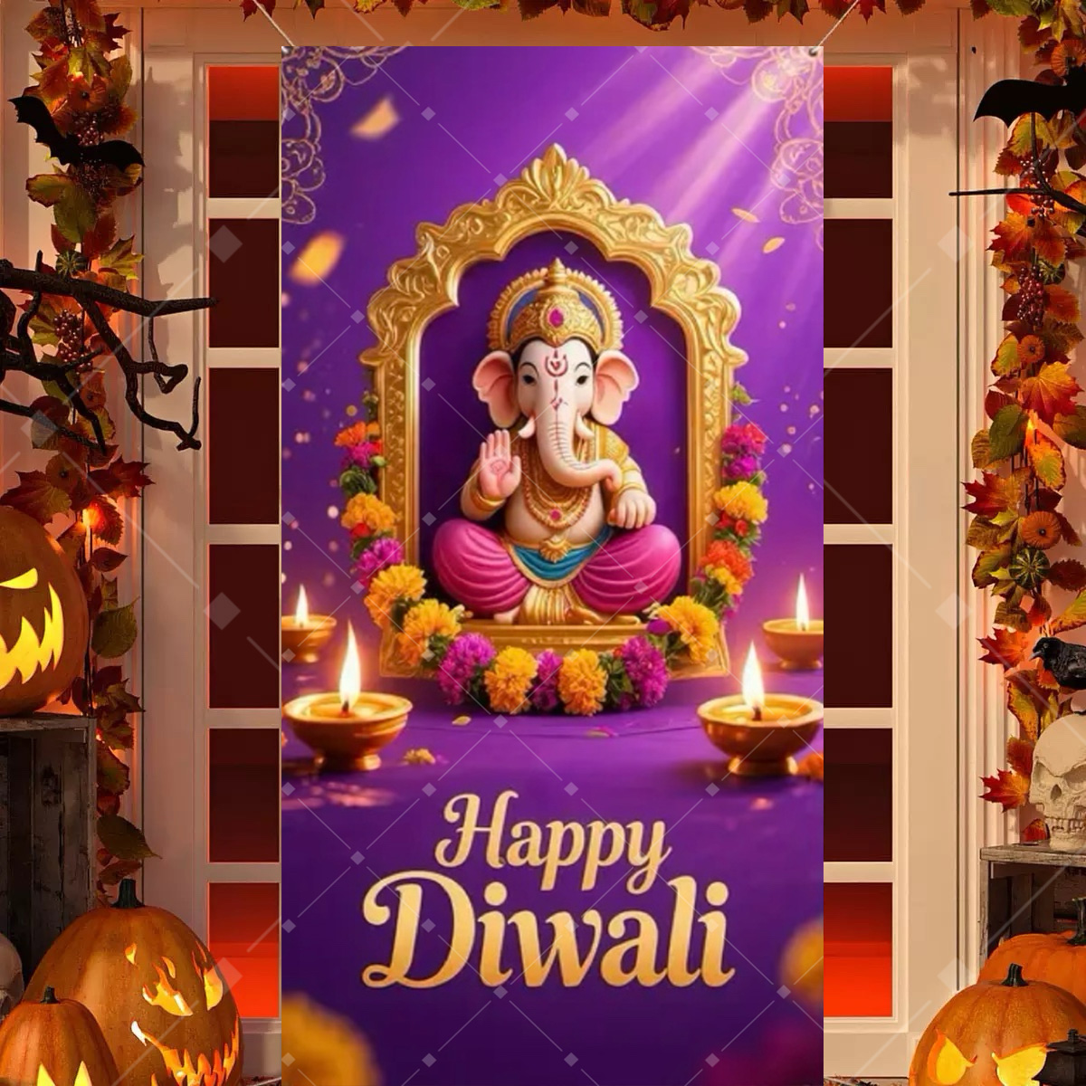 Diwali Decoration Party Backgr - Home Decor Indonesia review and price