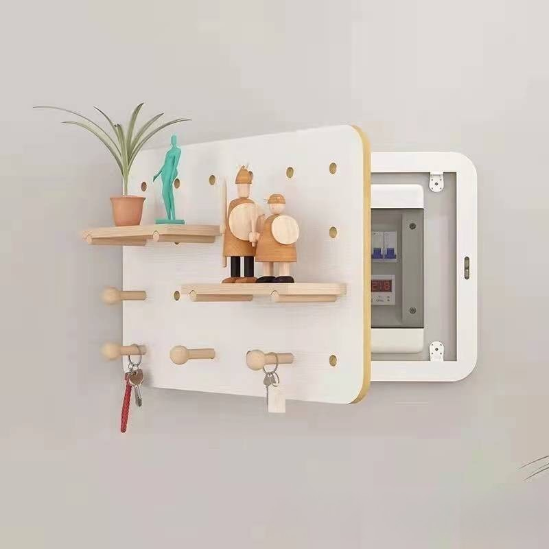 Solid Wood Pegboard Electrical - Home Decor Wall Panels review and price