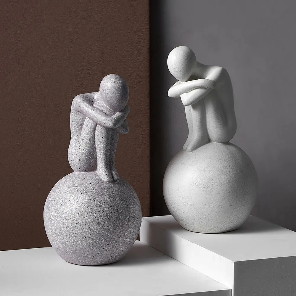 Abstract Character Decoration  - Abstract Sculpture Resin review and price