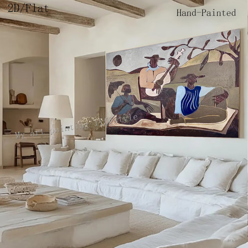 100% Handmade Abstract Oil Pai - Home Decor Free Images review and price