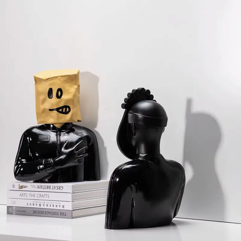 Custom Modern Creative Abstrac - Abstract Sculpture Resin review and price
