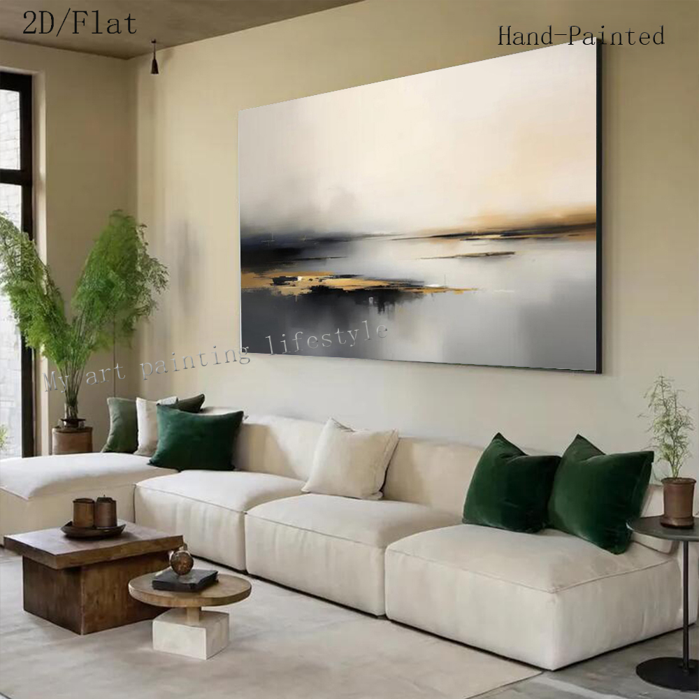 Large Abstract Oil Painting Ha - Home Decor Free Images review and price
