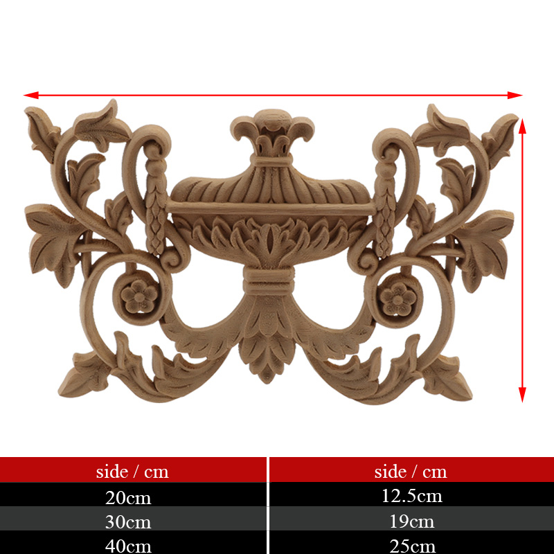 Wall Wood Carved  Applique Woo - Home Decor Wall Molding review and price