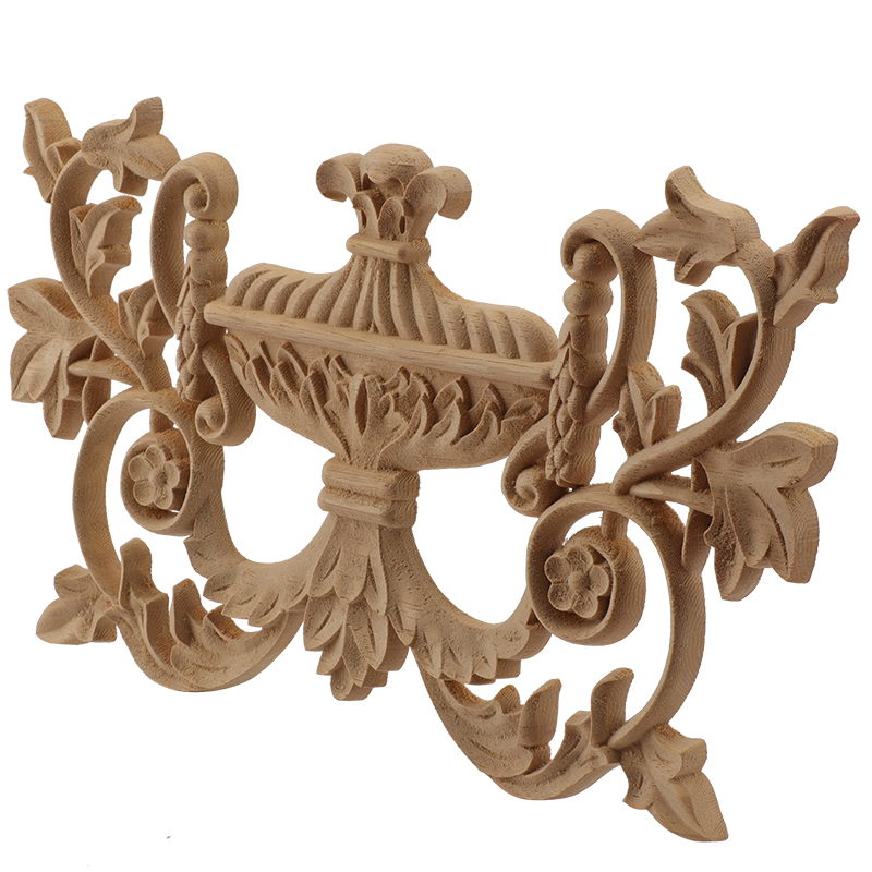 Wall Wood Carved  Applique Woo - Home Decor Wall Molding review and price