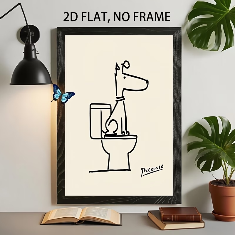 Modern,Retro Fun Dog Toilet Pi - Home Decor Nepal review and price