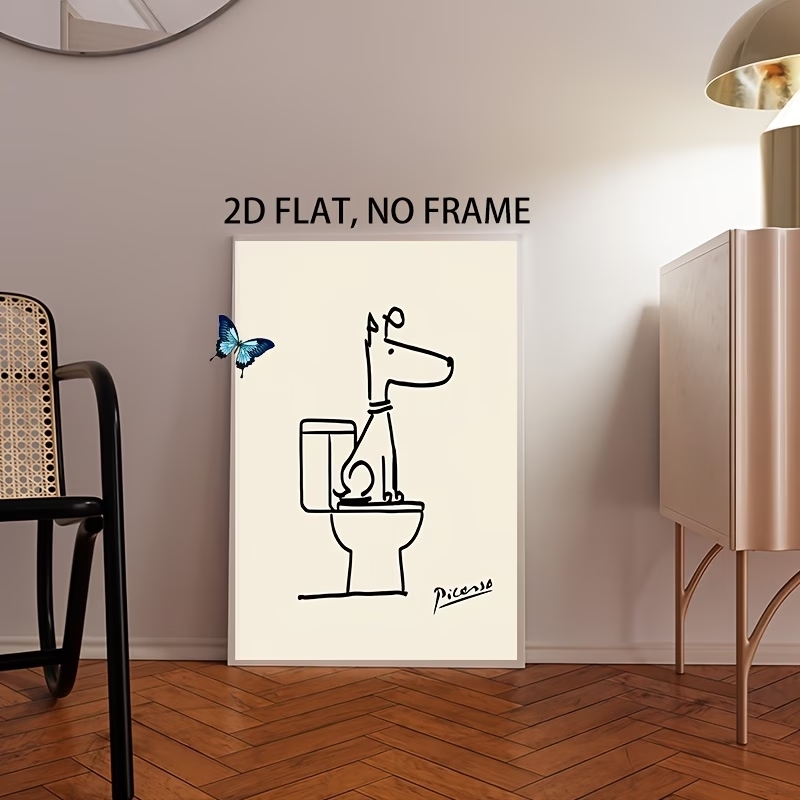 Modern,Retro Fun Dog Toilet Pi - Home Decor Nepal review and price