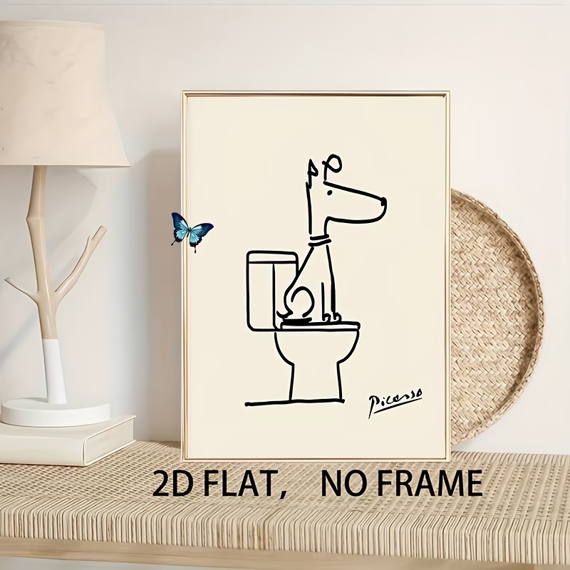 Modern,Retro Fun Dog Toilet Pi - Home Decor Nepal review and price