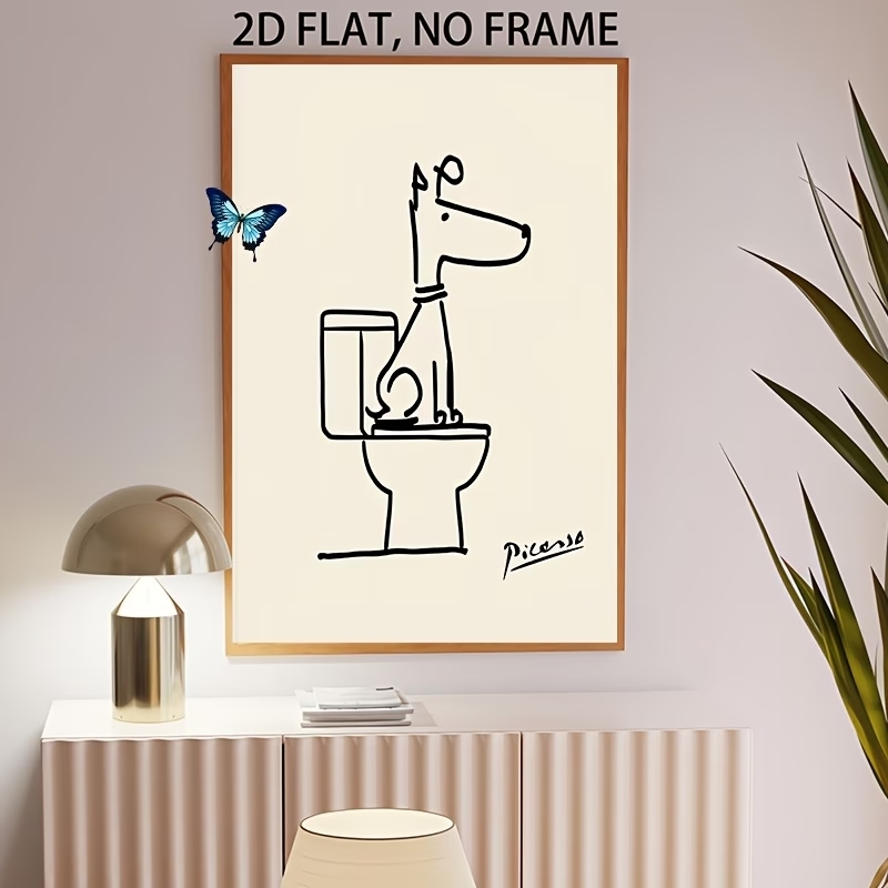 Modern,Retro Fun Dog Toilet Pi - Home Decor Nepal review and price