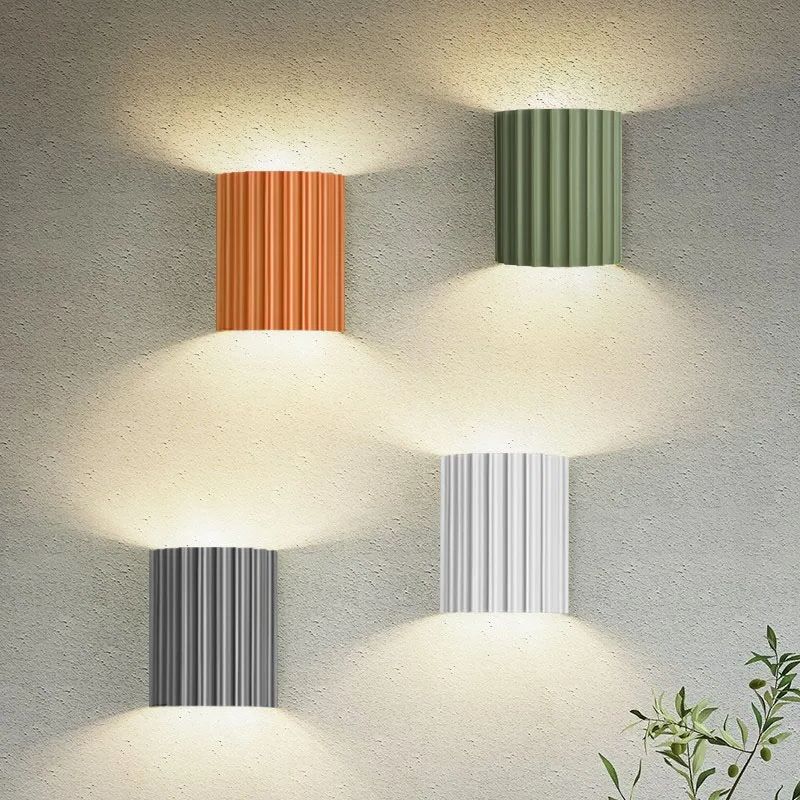 Modern Wall Lamp LED Macaron R - Home Decor Wall Molding review and price