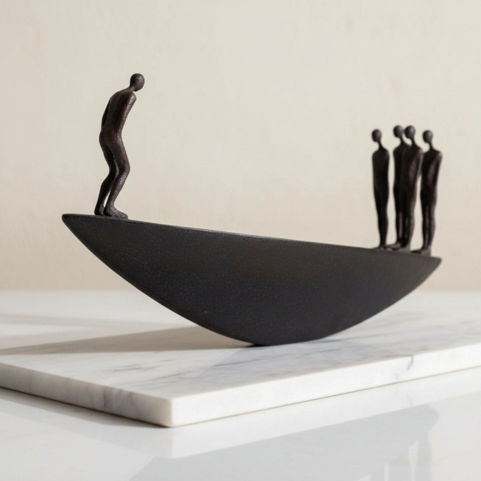 Modern Resin Sailboat Statue A - Abstract Sculpture Resin review and price