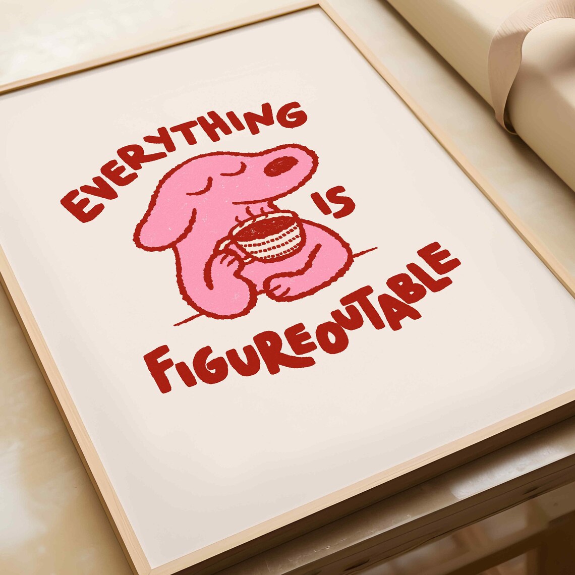 Everything Is Figureoutable Mo - Home Decor Nepal review and price