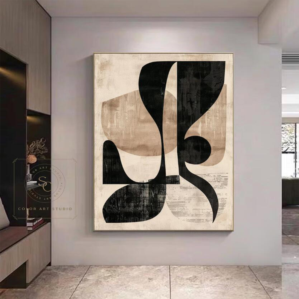 100% Handmade Abstract Oil Pai - Home Decor Free Images review and price
