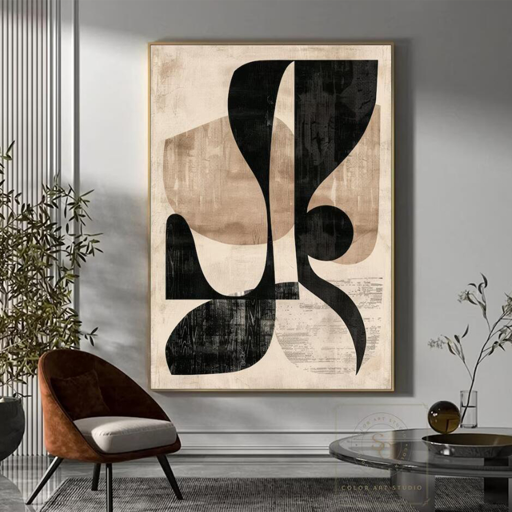 100% Handmade Abstract Oil Pai - Home Decor Free Images review and price