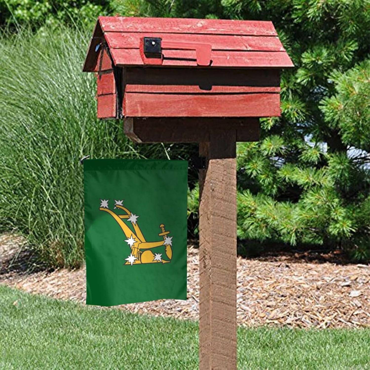 Starry Plough Logo Garden Flag - Home Decor Logo review and price