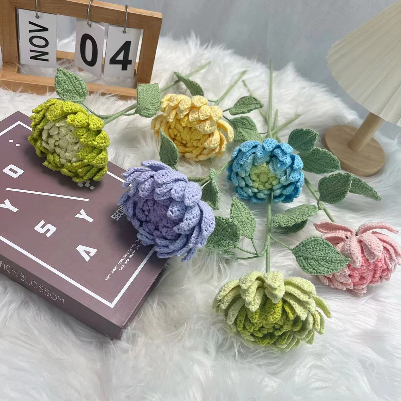 Dahlia Finished Products Handm - Yarn Home Decor review and price