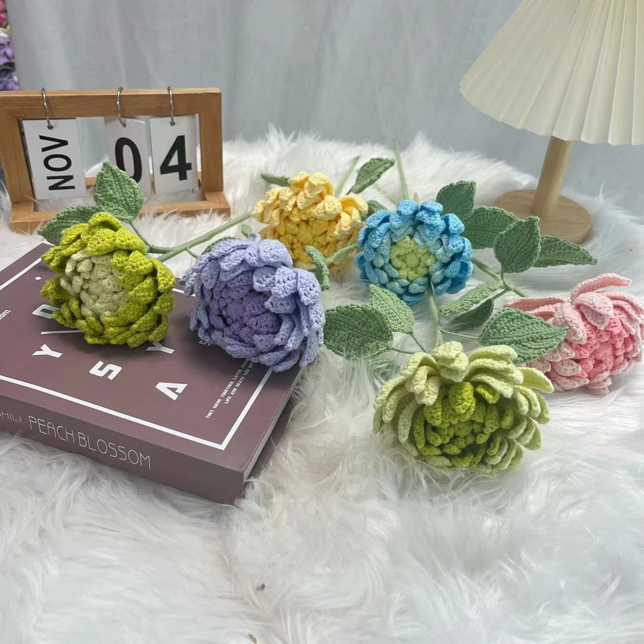 Dahlia Finished Products Handm - Yarn Home Decor review and price