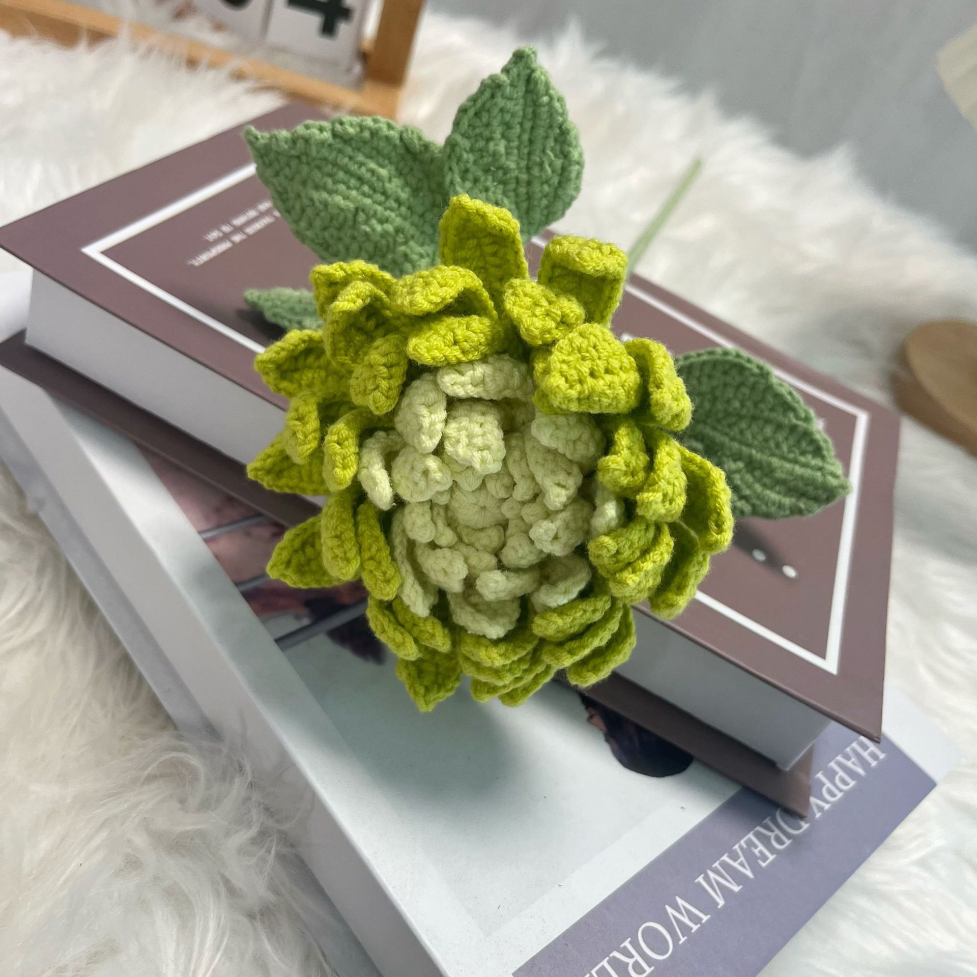Dahlia Finished Products Handm - Yarn Home Decor review and price