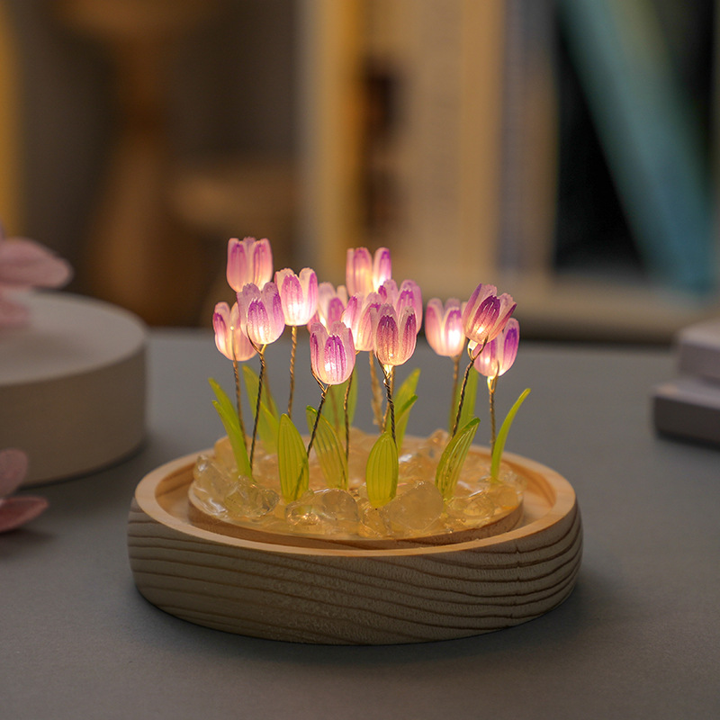 Handmade Tulip Night Lght Hand - Home Decor Tulip review and price