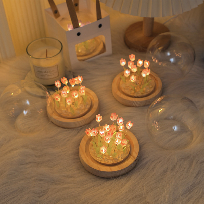 Handmade Tulip Night Lght Hand - Home Decor Tulip review and price