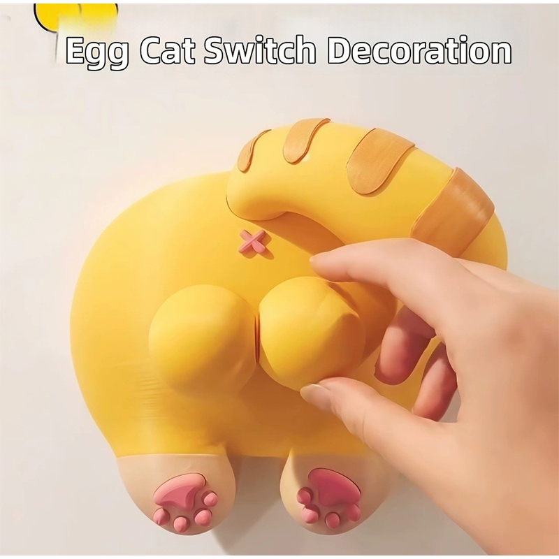 Cute Cat Butt Light Switch Cov - Home Decor Wall Panels review and price