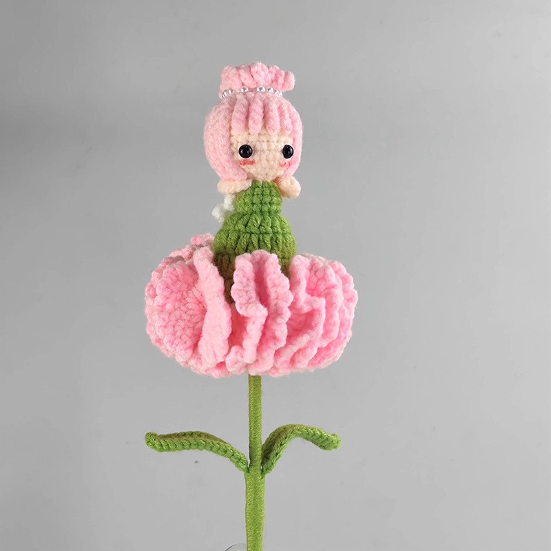 Handmade Crochet Carnation Fai - Yarn Home Decor review and price