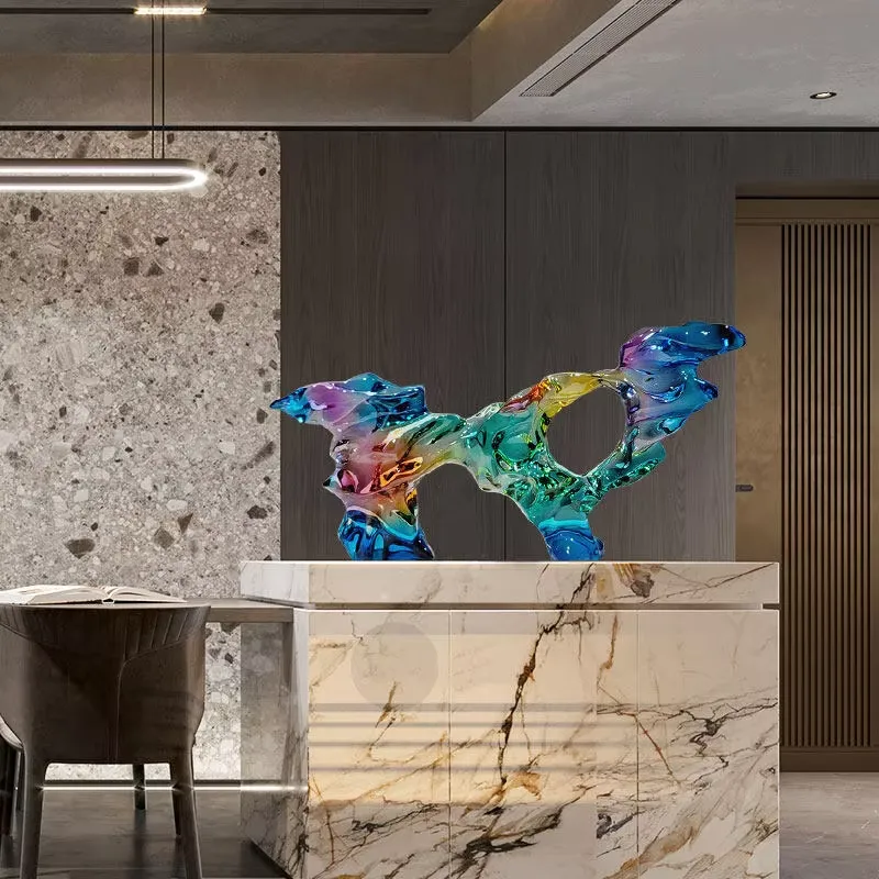 Transparent Resin Taihu Stone  - Abstract Sculpture Resin review and price