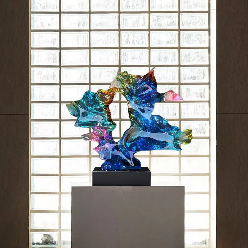 Transparent Resin Taihu Stone  - Abstract Sculpture Resin review and price