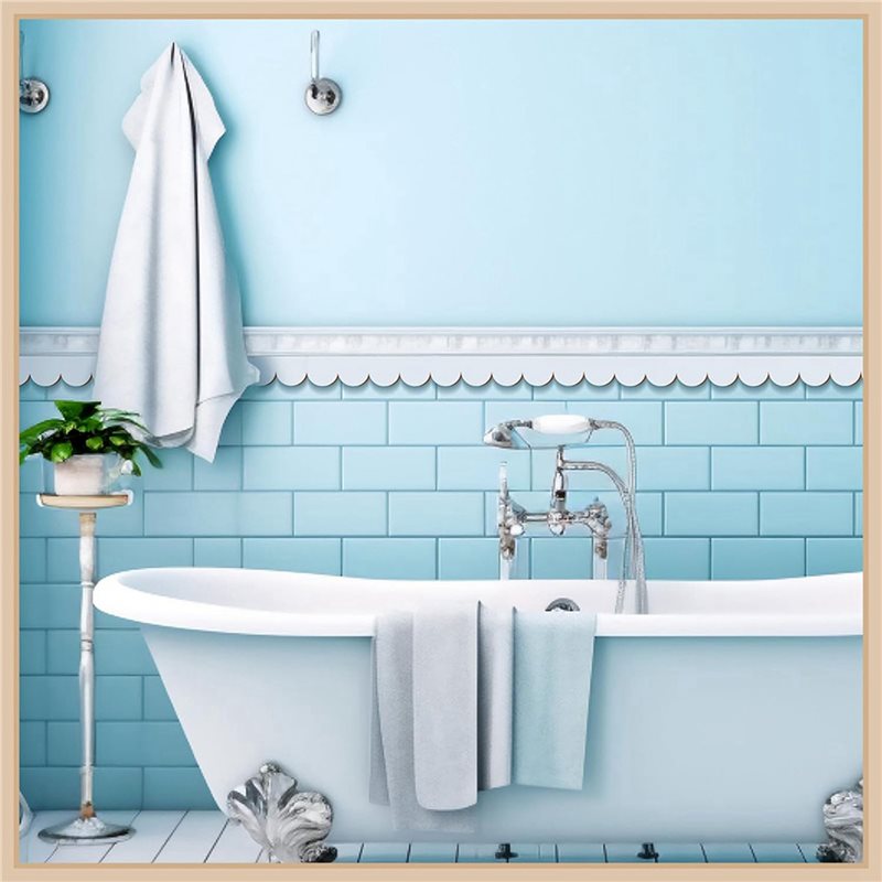 WCS-72Pcs Unfinished Scalloped - Home Decor Wall Molding review and price